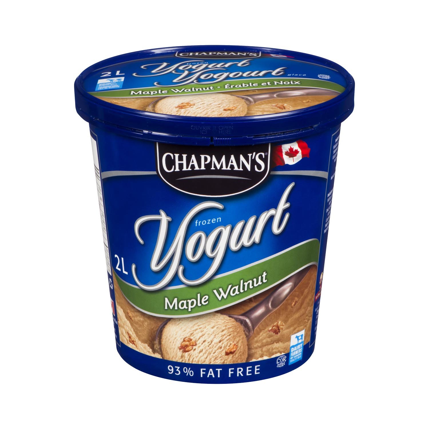 Nut and Maple Iced Yogurt 2 L