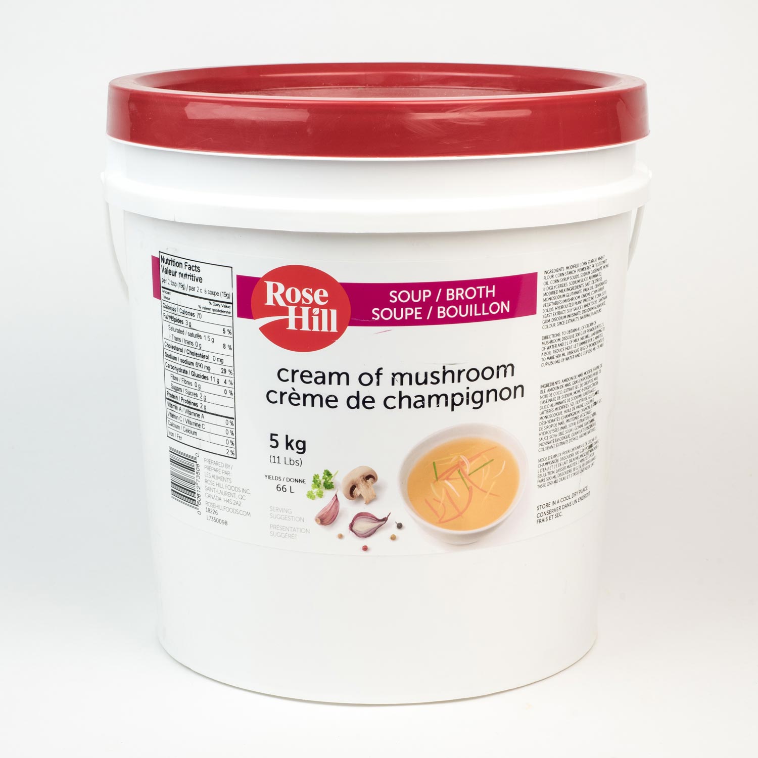 Mushroom Ceam Soup Base 5 kg