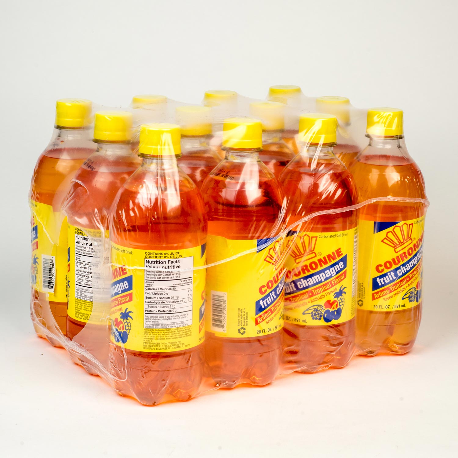 Cola Champagne Soft Drink 591 ml x12