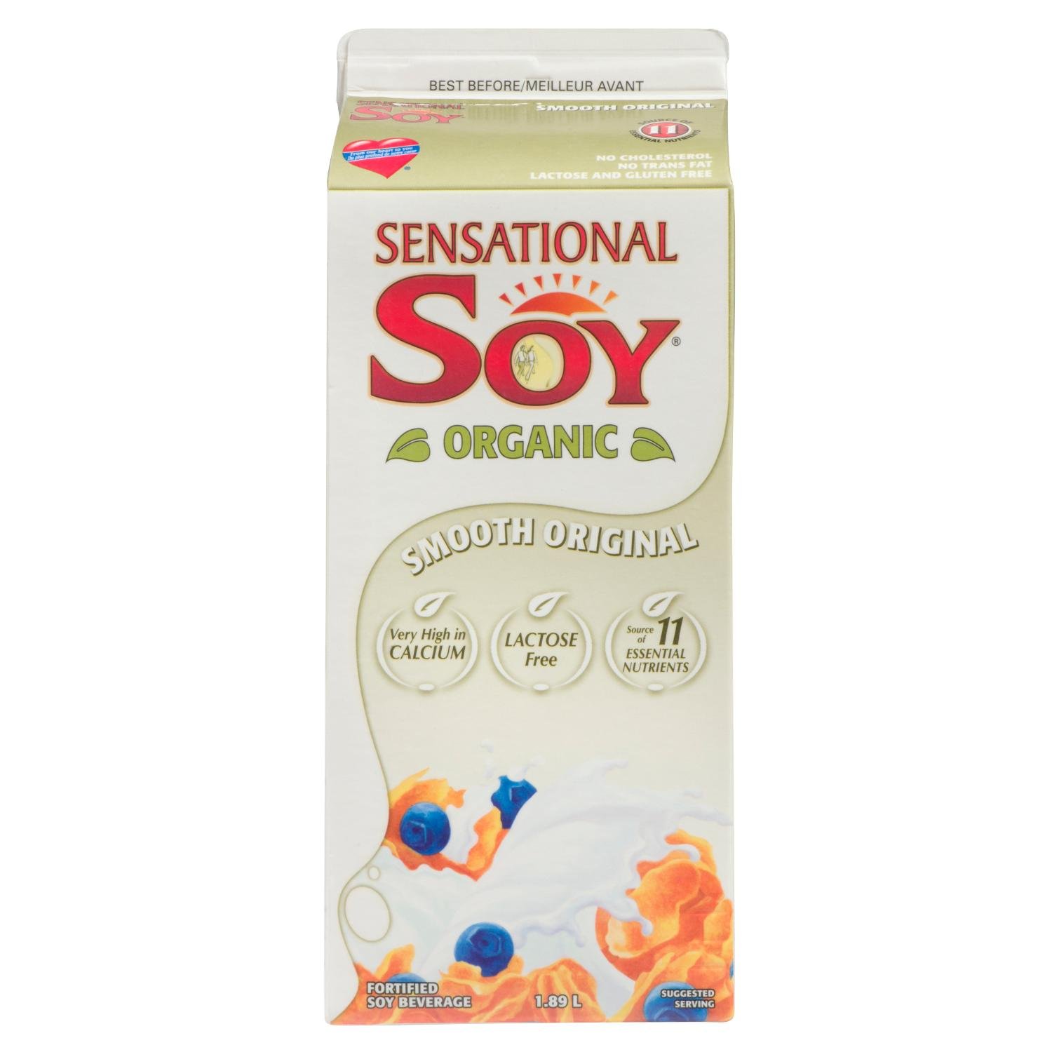 Organic Refrigerated Original Soy Beverage 1.89 L-secondary-image