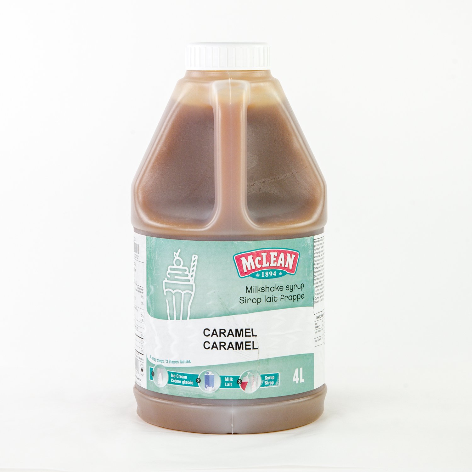 Caramel Flavour Milkshake Syrup 4 L