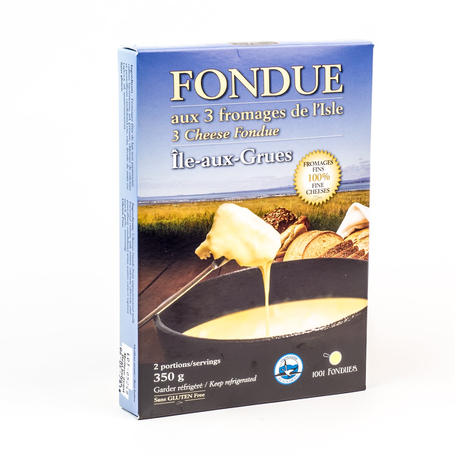 3 Cheeses de l'Isle Fondu 350 g