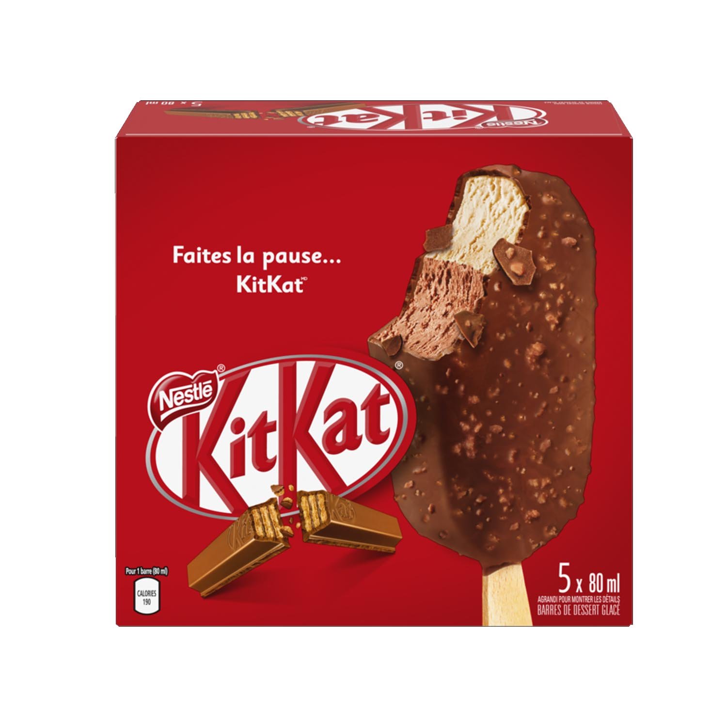 Kit Kat Ice Cream Bars 80 ml