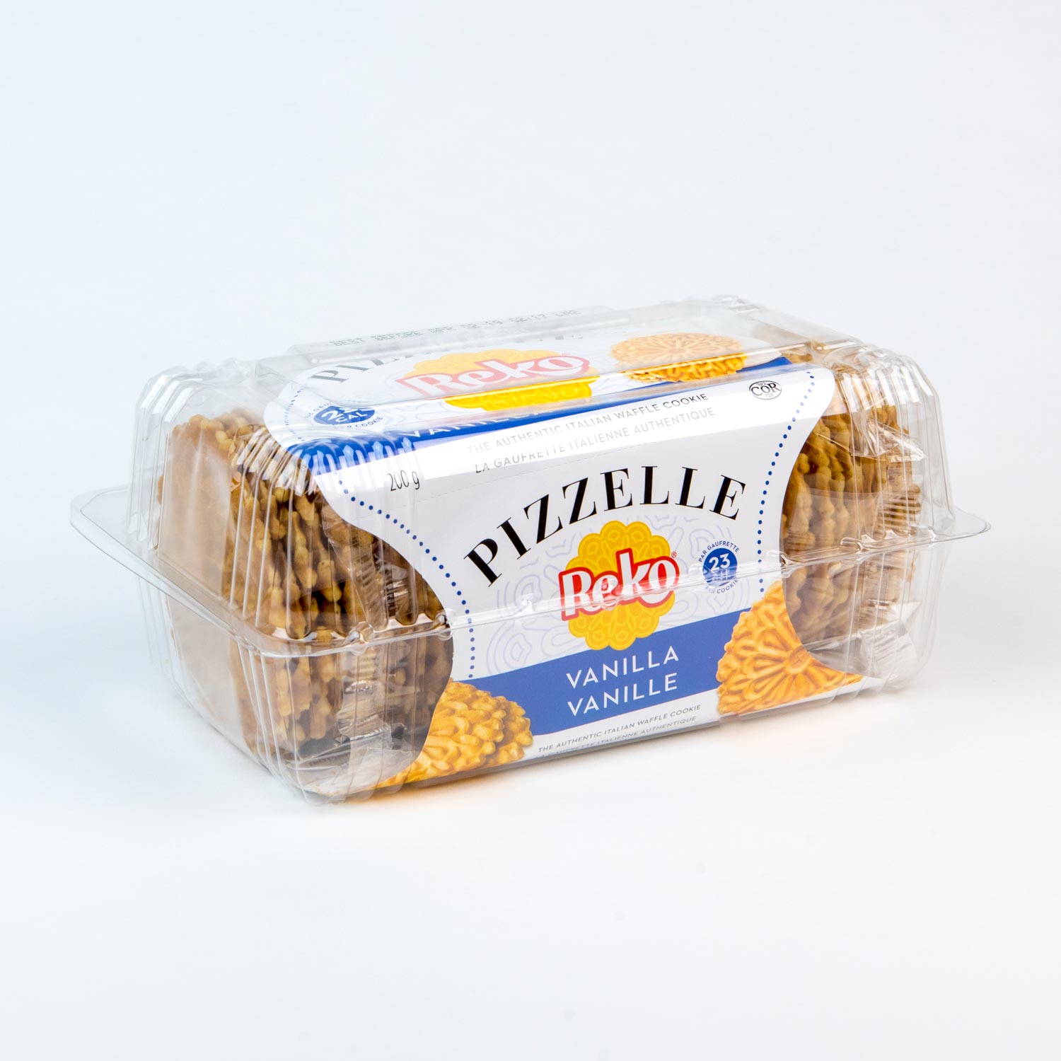 Vanilla Italian Pizelle Wafer Cookies 200 g