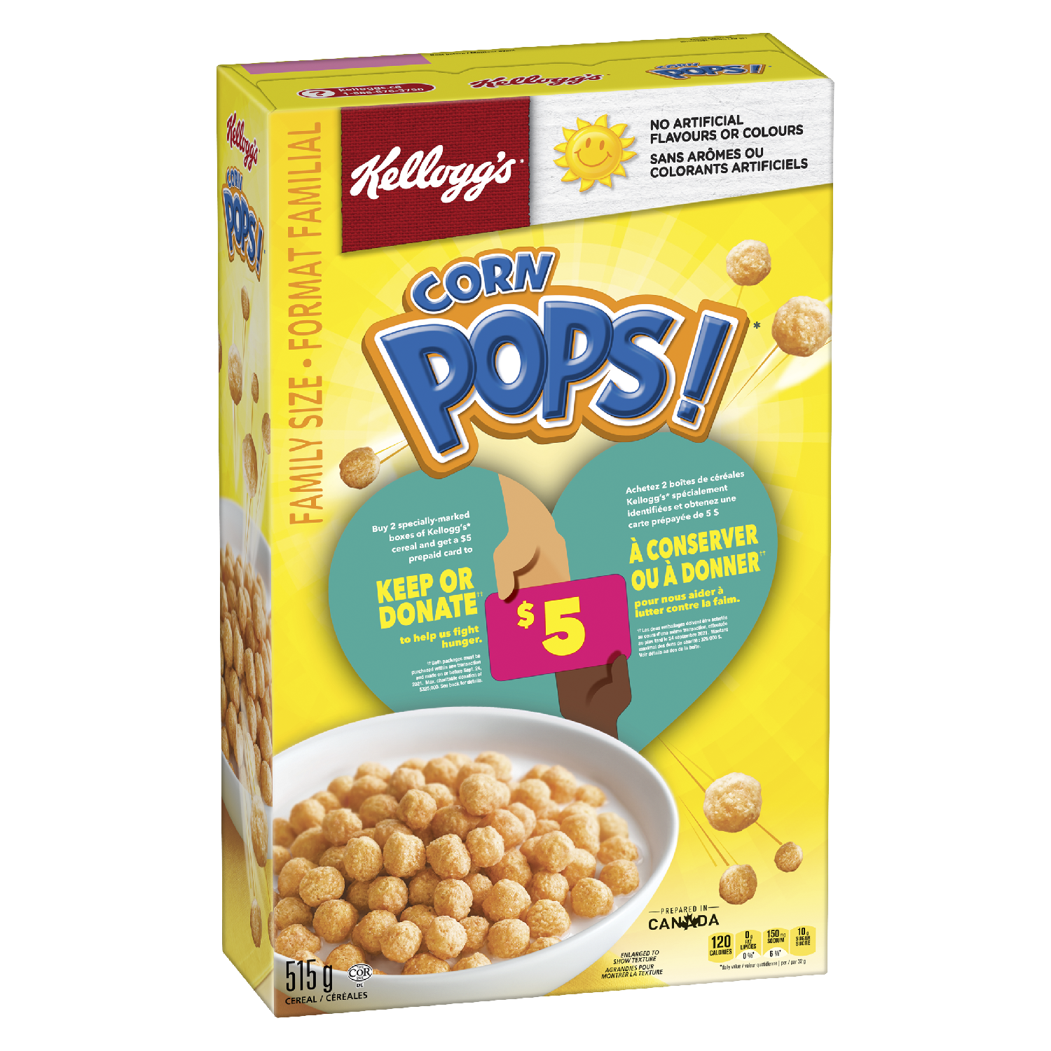 Corn Pops Cereals 515 g