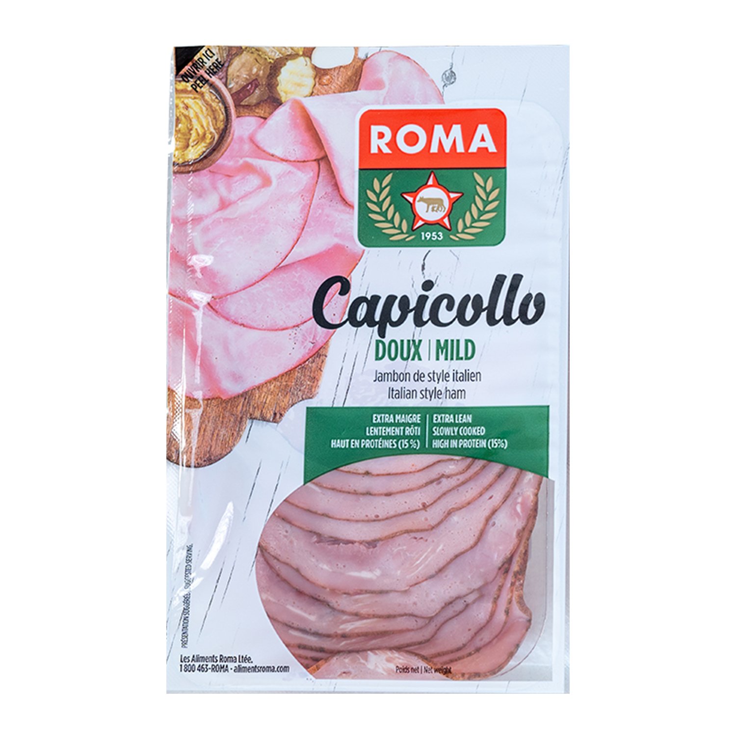 Sliced Extra Lean Mild Capicollo 125 g