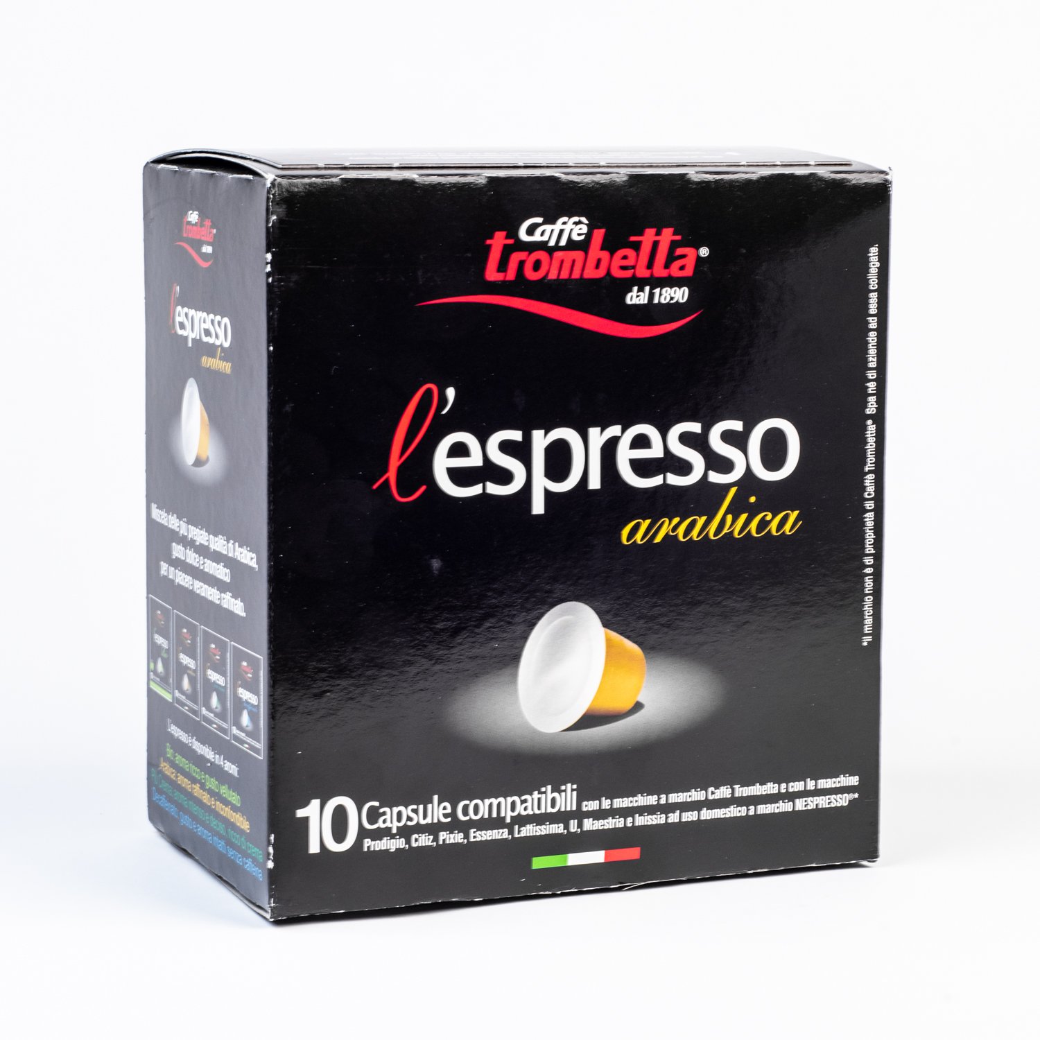 Arabica Nespresso Compatible Coffee Caps X10