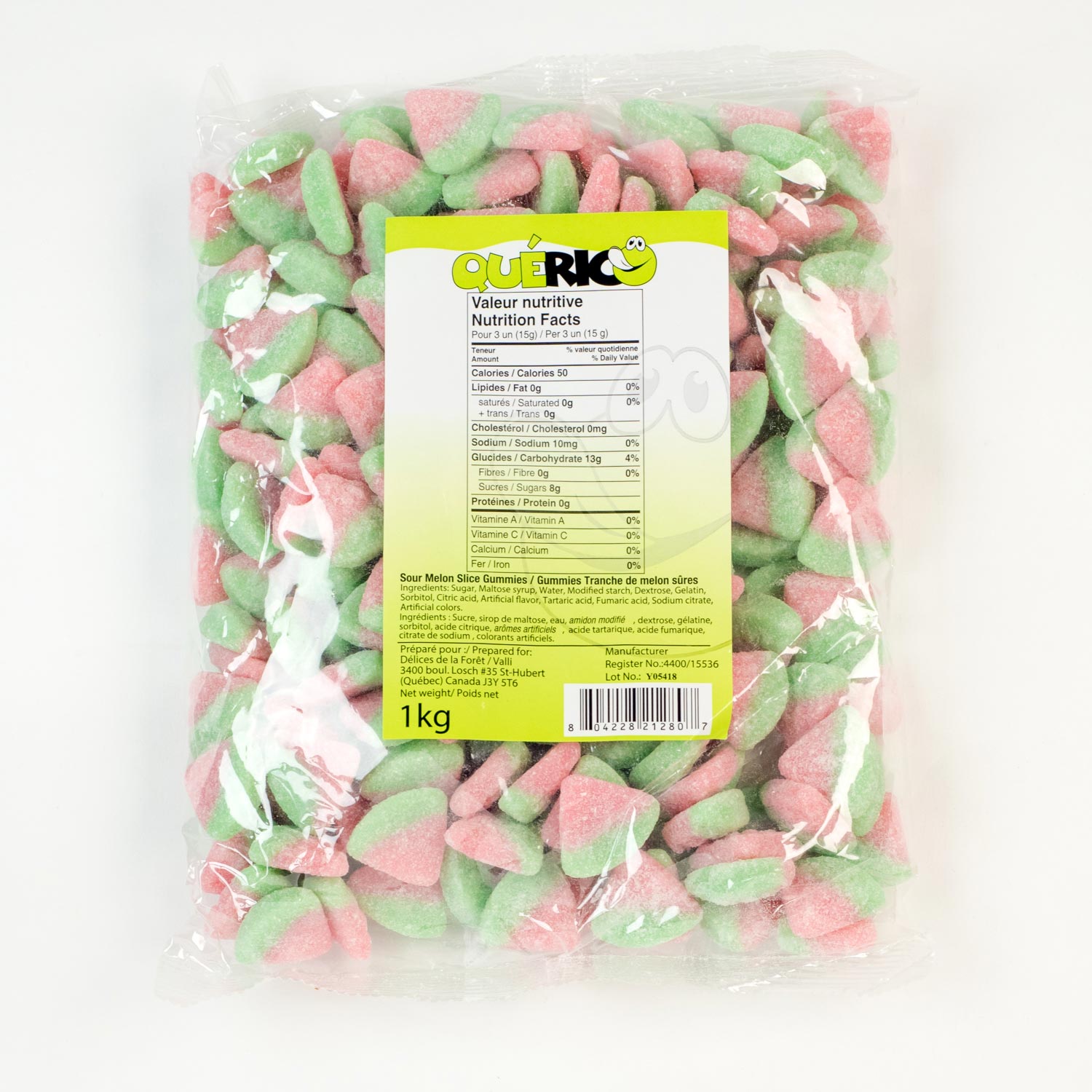 Sliced Watermelon Candy 1 kg