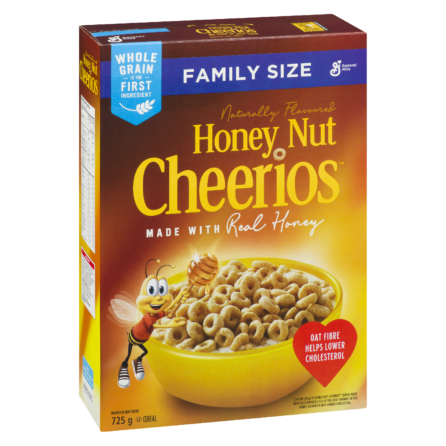 Honey Nut Cheerios Cereal 725 g-secondary-image