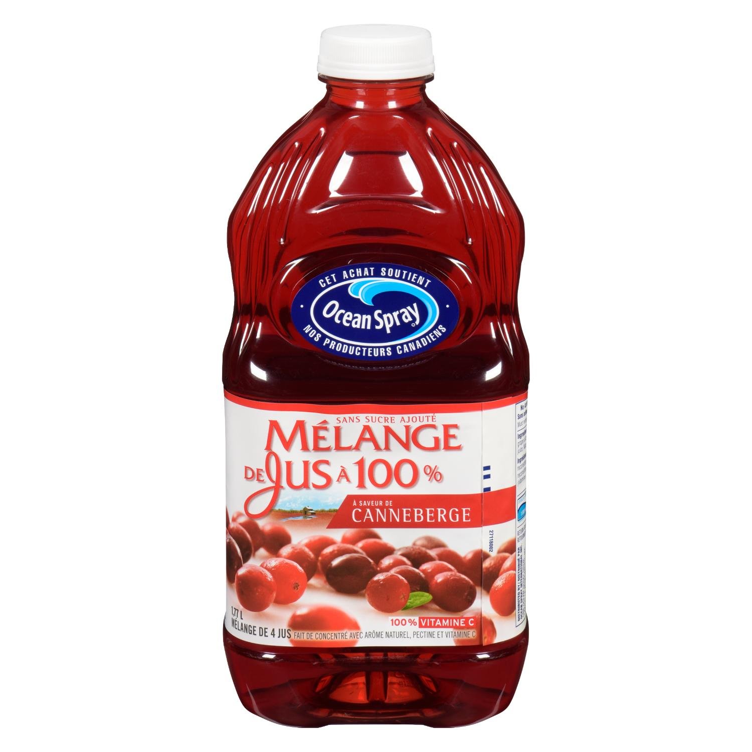 Cranberry Juice 100% 1.77 L
