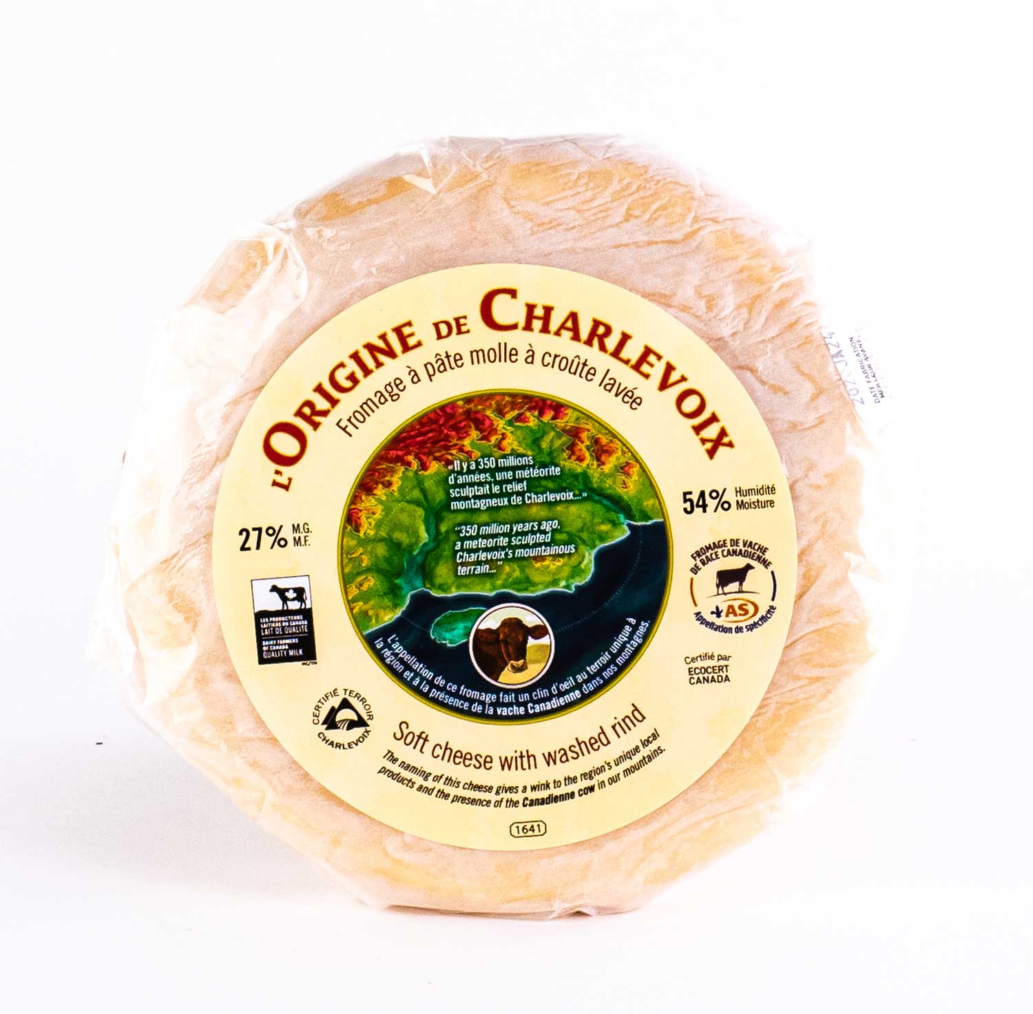L'Origine de Charlevoix Cheese Wheel 480 g