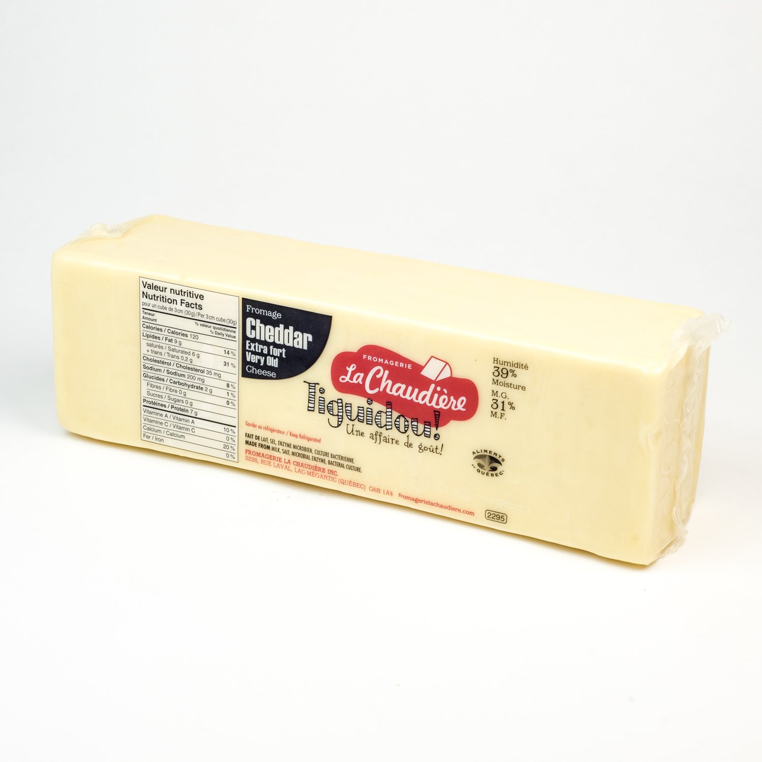 Extra Strong Whole Block White Cheddar 2,27 kg