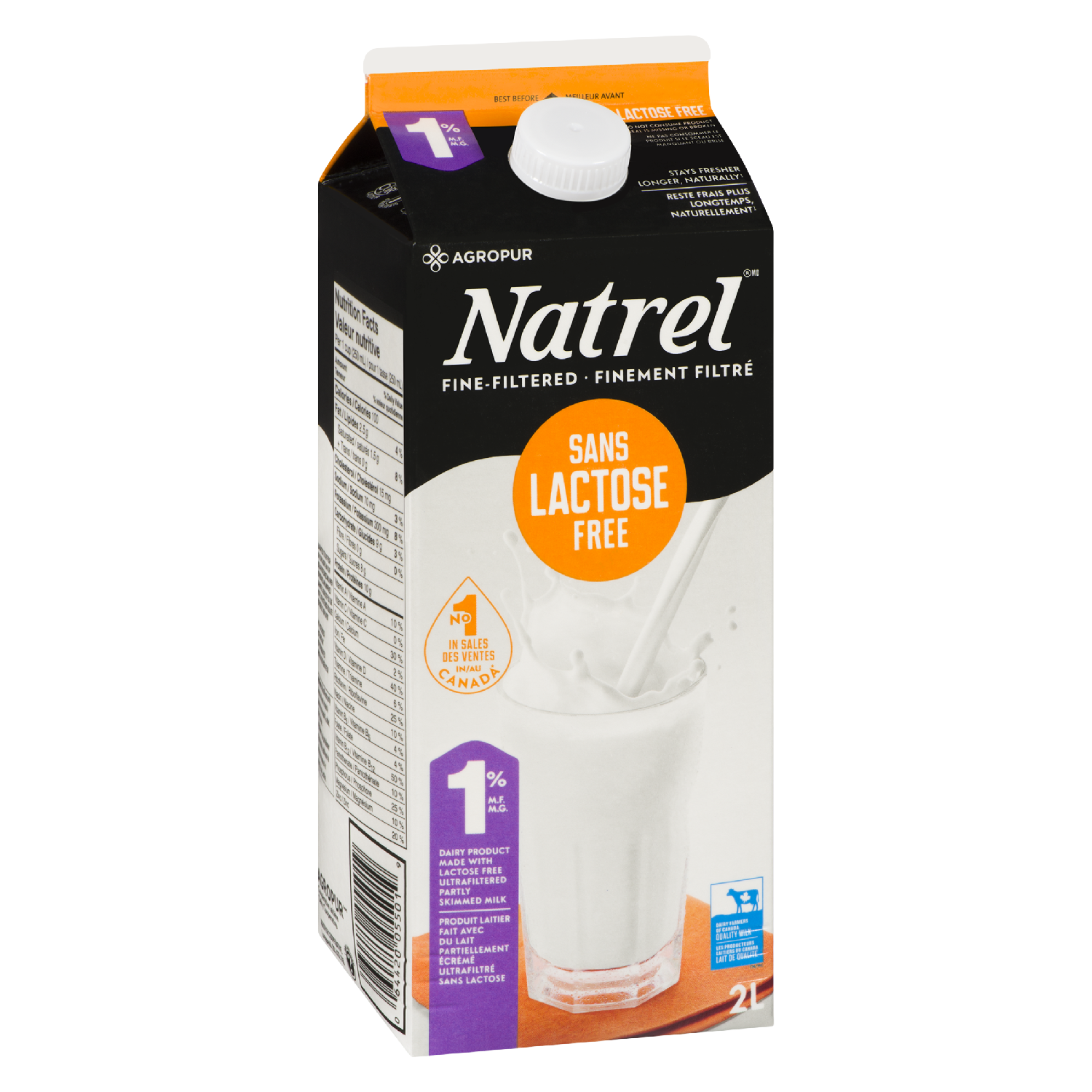 1% Lactose Free Milk 2 L