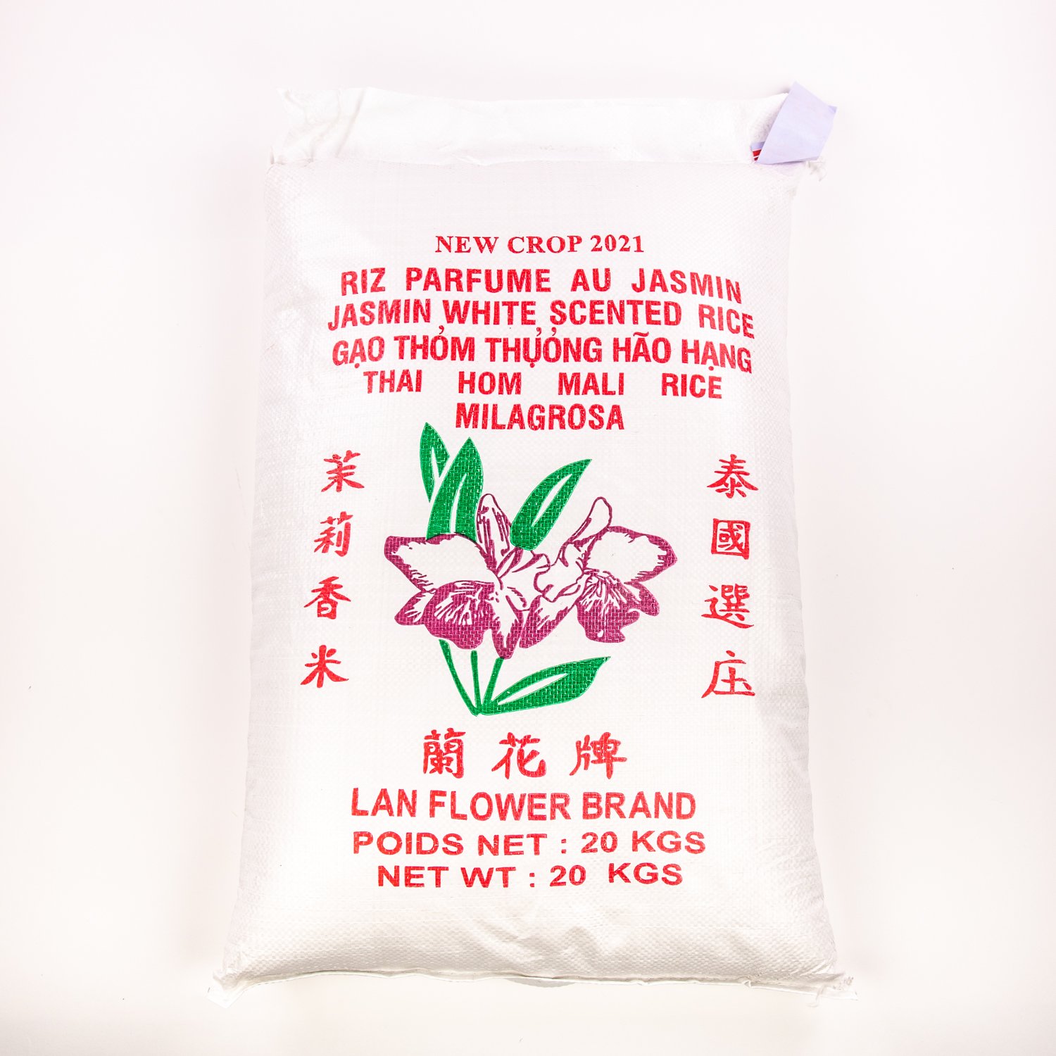 Jasmine Rice 20 kg