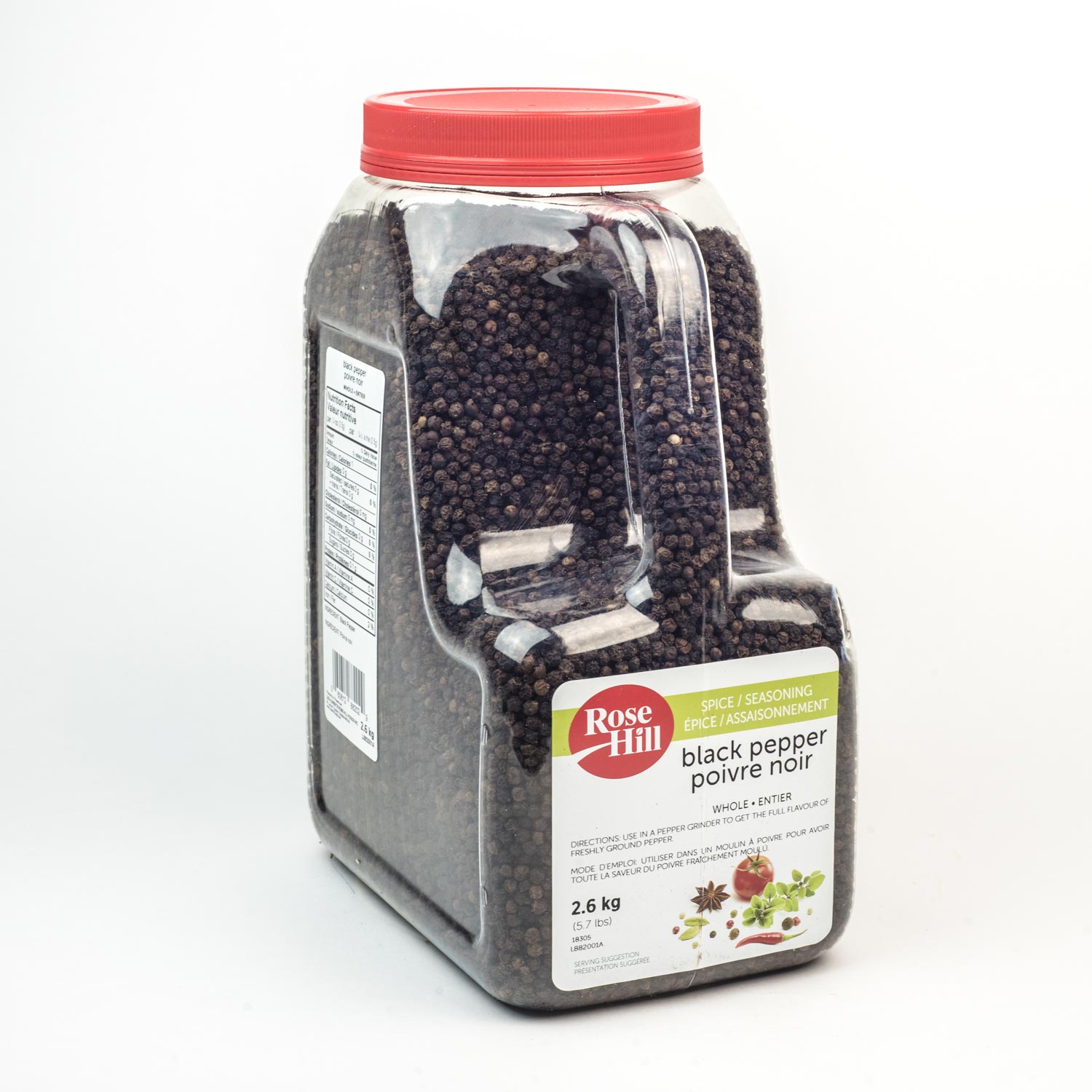 Whole Black Pepper 2.6 kg