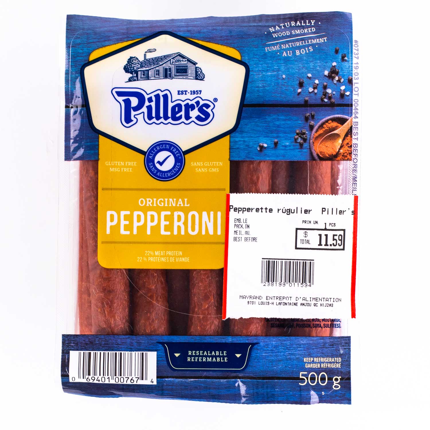 Regular Pepperette 500 g