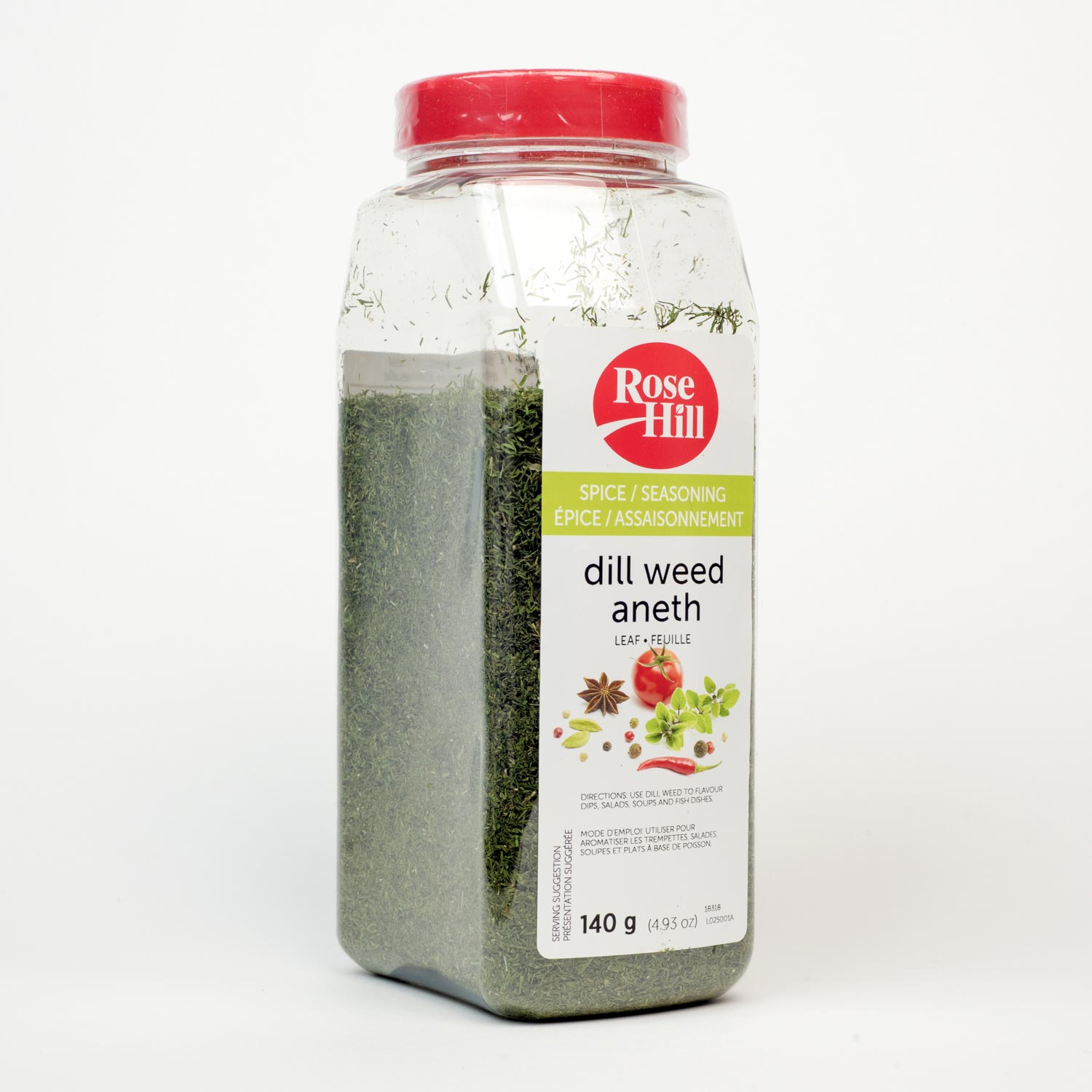Chopped Dill Weed 140 g