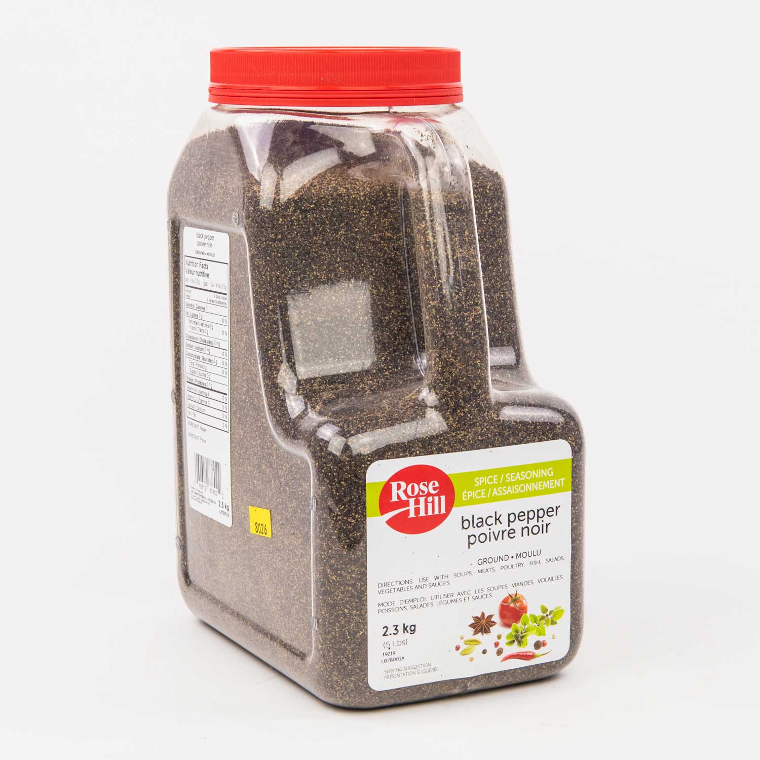 Ground Black Pepper 2.3 kg