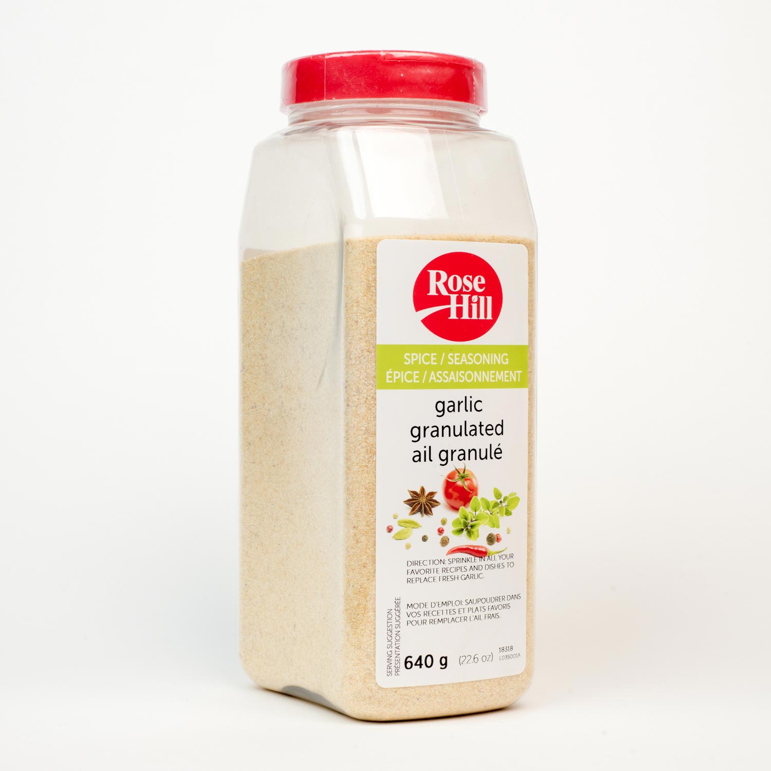 Granulated Garlic 640 g