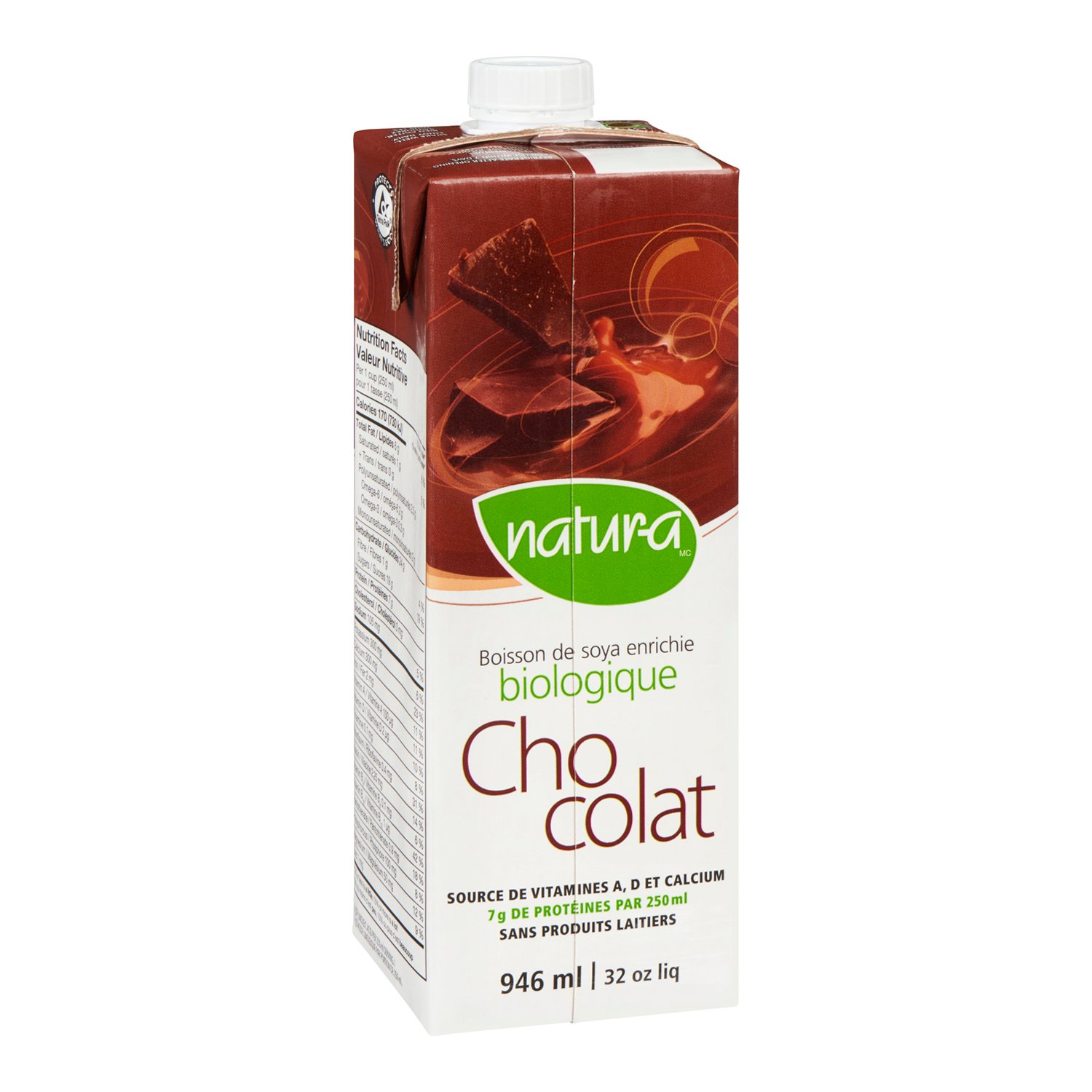 Organic Chocolate Soy Beverage 946 ml