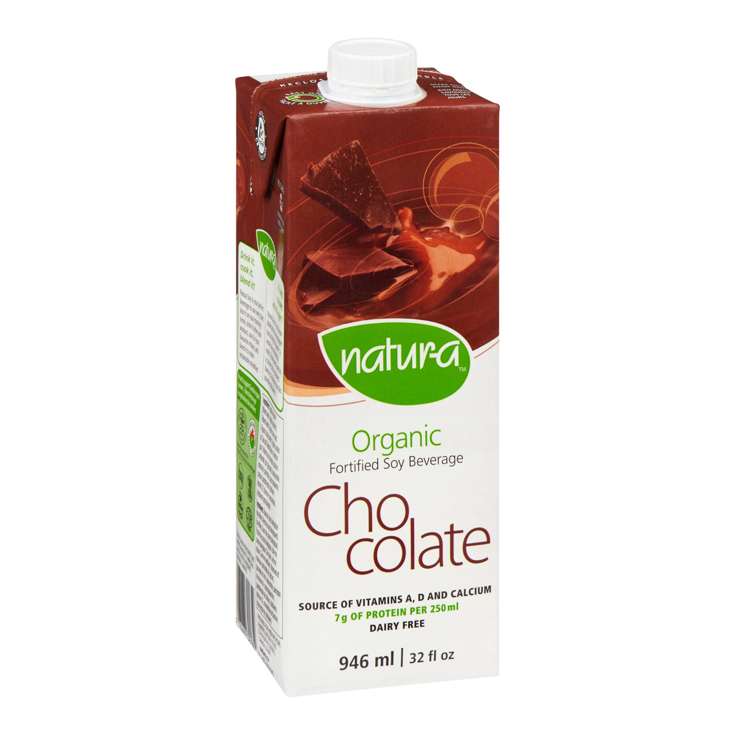 Organic Chocolate Soy Beverage 946 ml-secondary-image