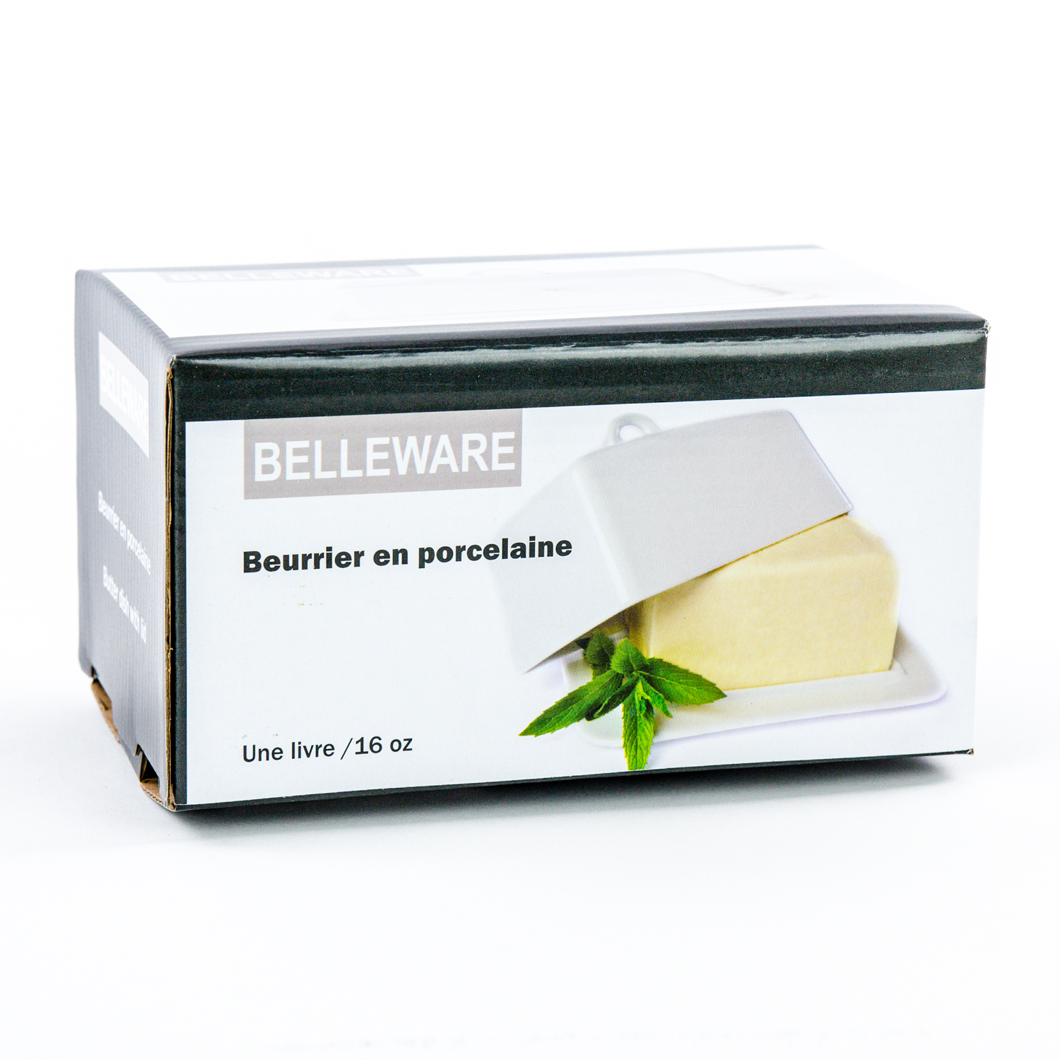 Porcelain Butter Dish with Cover-secondary-image