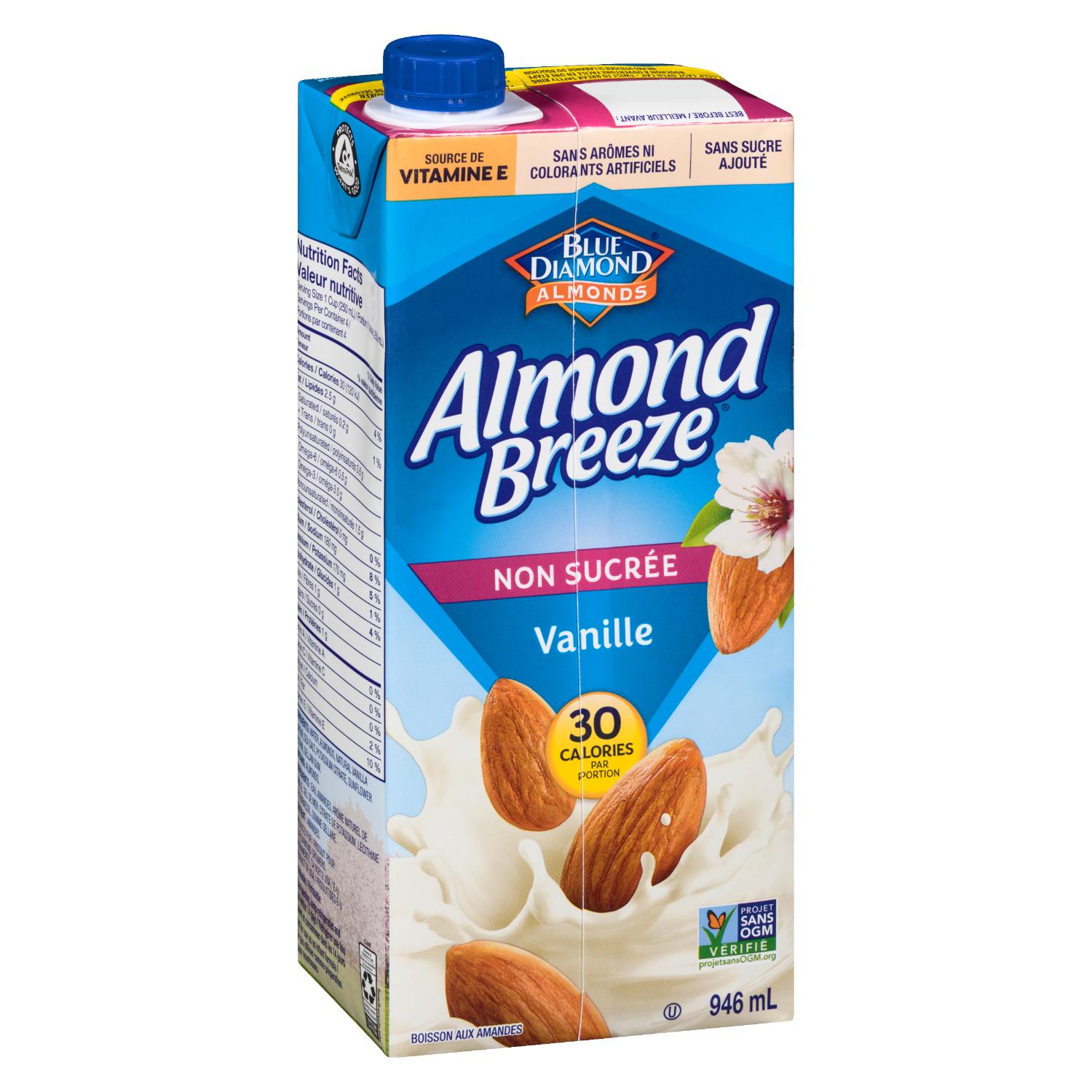 Unsweetened Vanilla Almond Beverage 946 ml