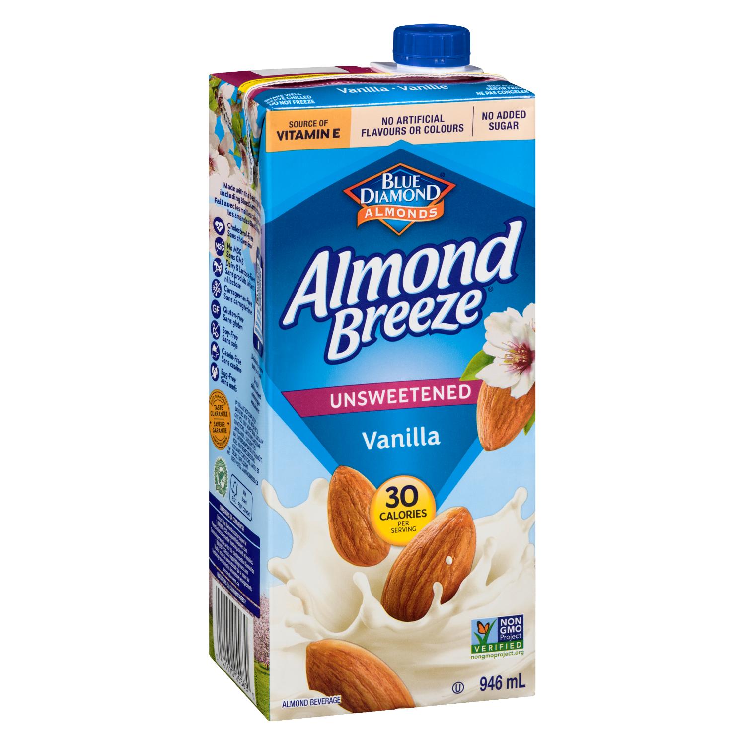 Unsweetened Vanilla Almond Beverage 946 ml-secondary-image