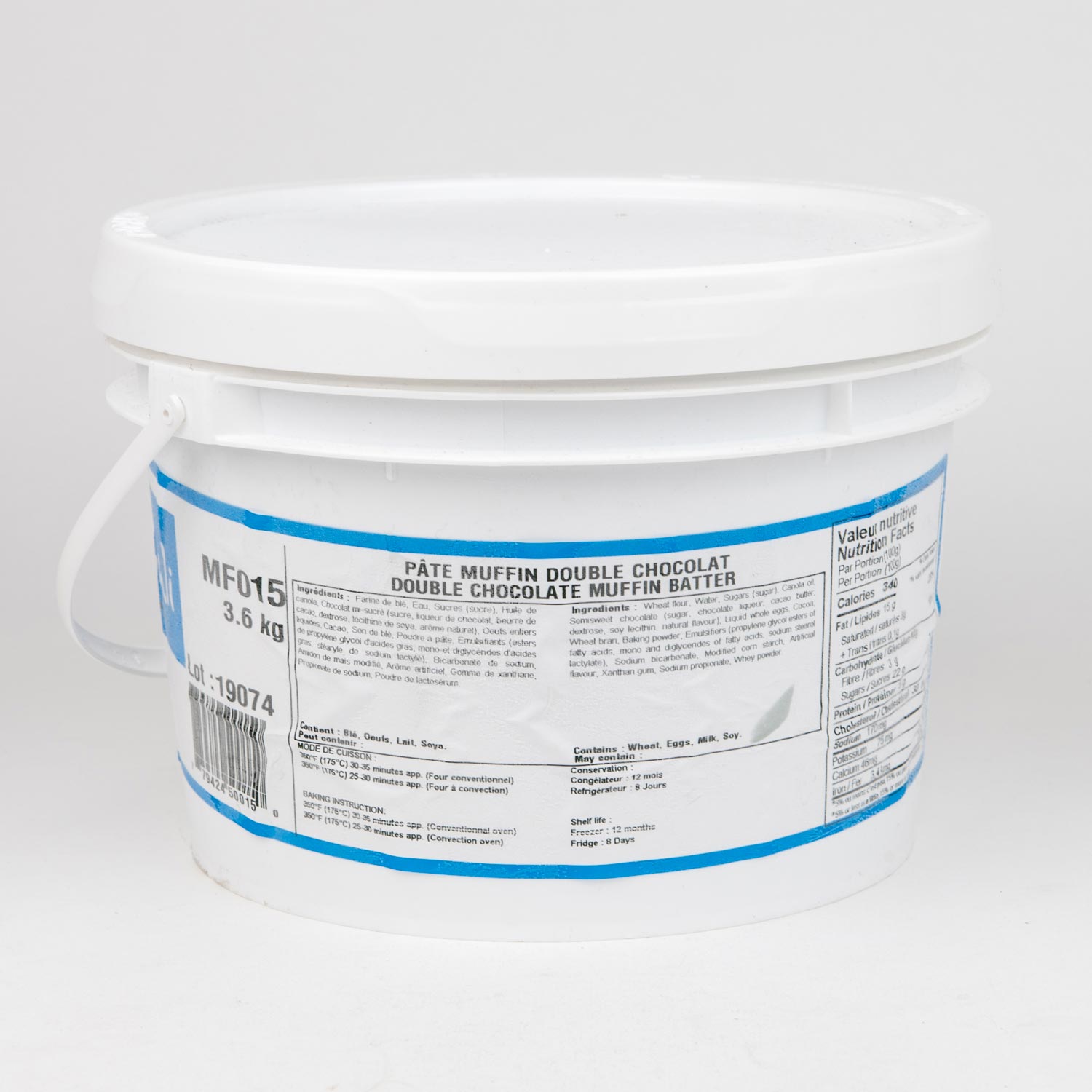 Double Chocolate Muffin Mix 3.6 kg