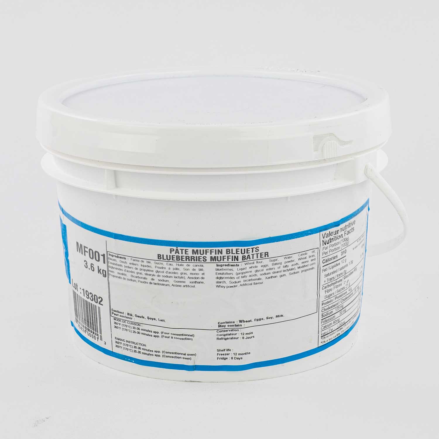 Blueberry Muffin Mix 3.6 kg