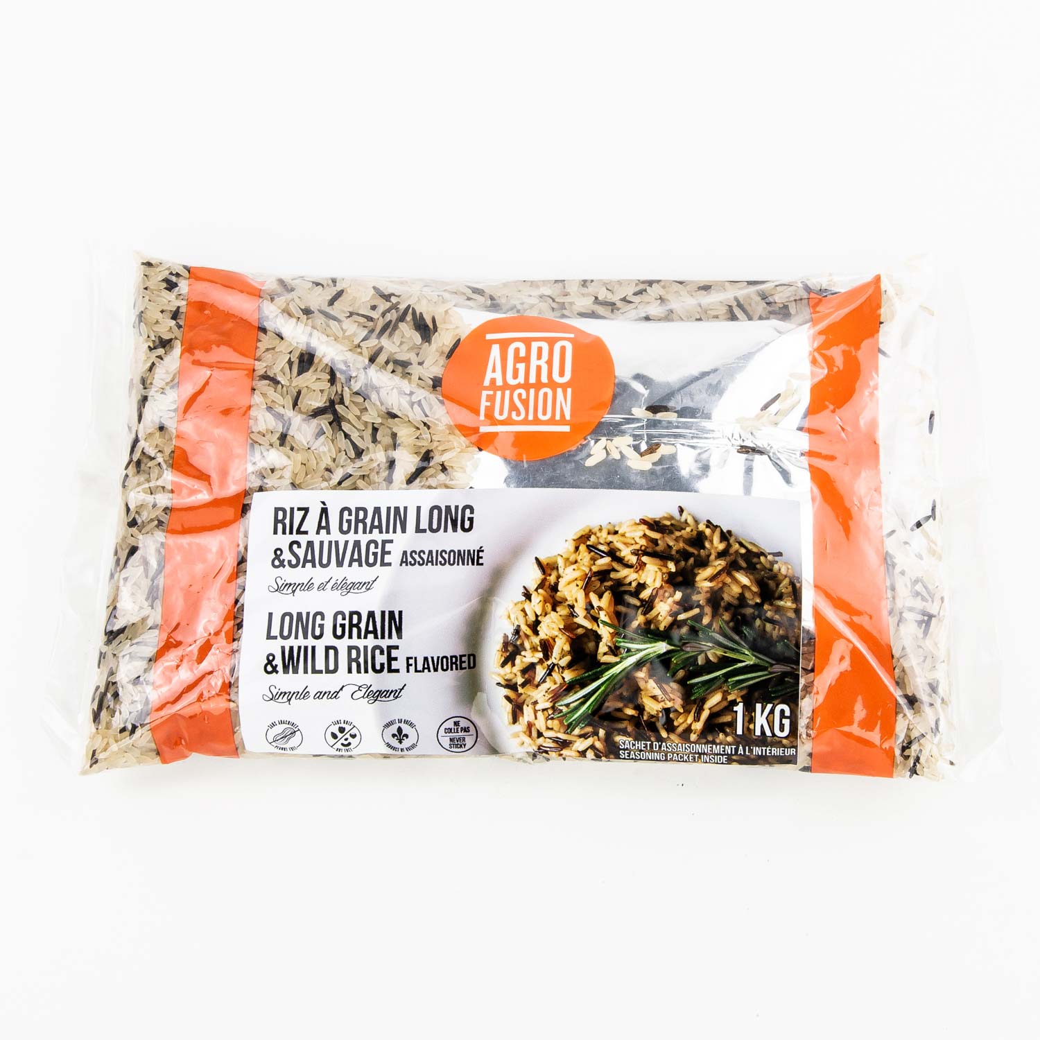 Seasoned Long Grain Wild Rice 1 kg