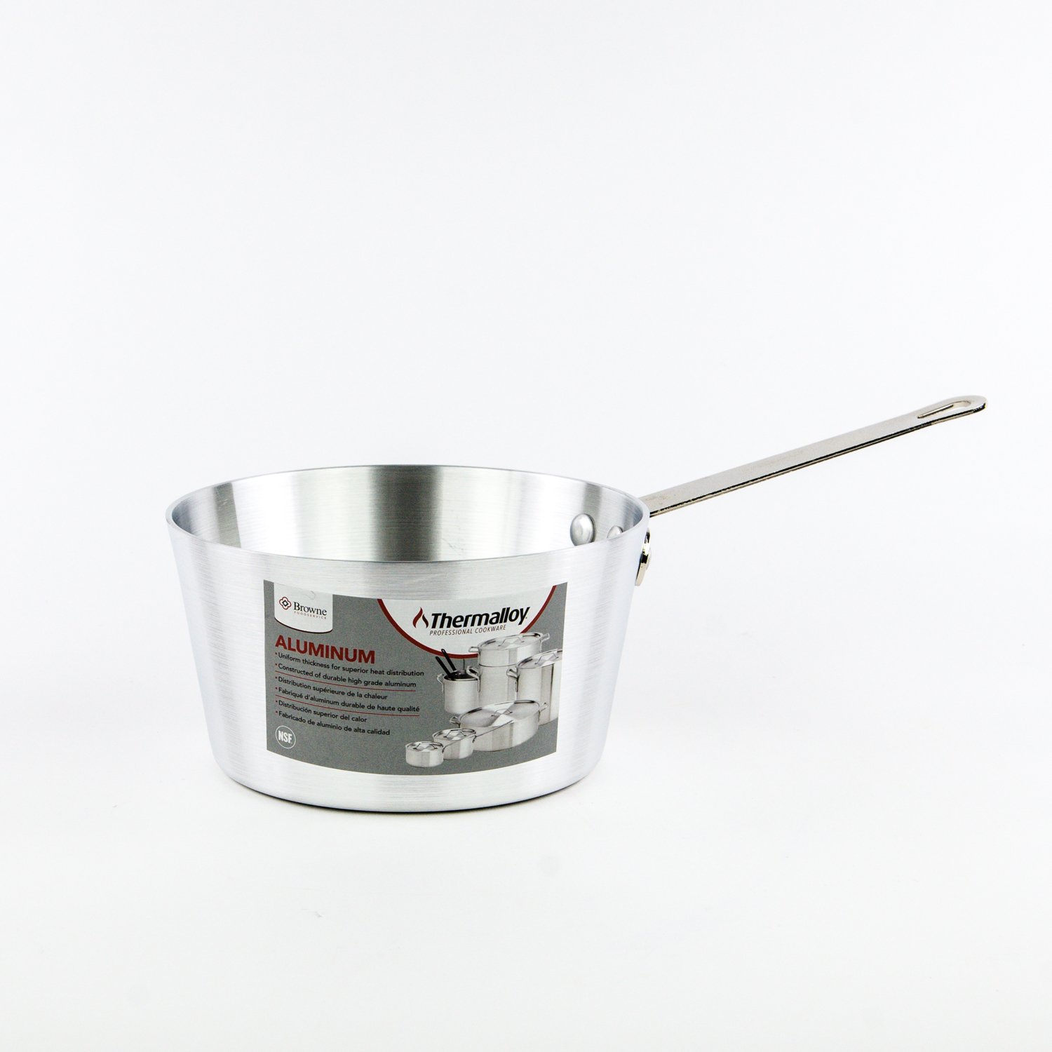 Aluminium Tapered Sauce Pan 1.5 L
