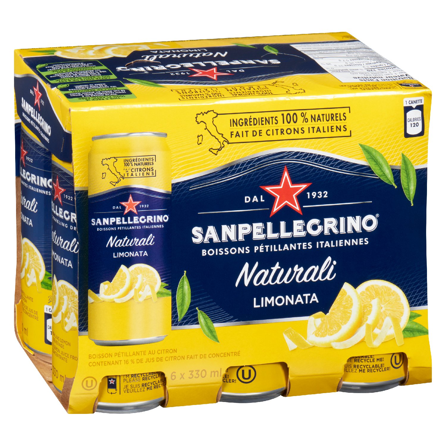 Limonata Sparkling Water 330 ml-secondary-image