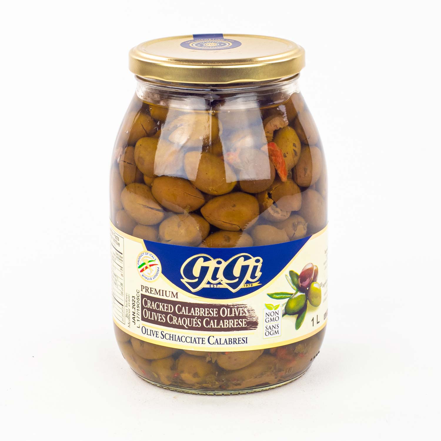 Crushed Calabrese Olive 1 L