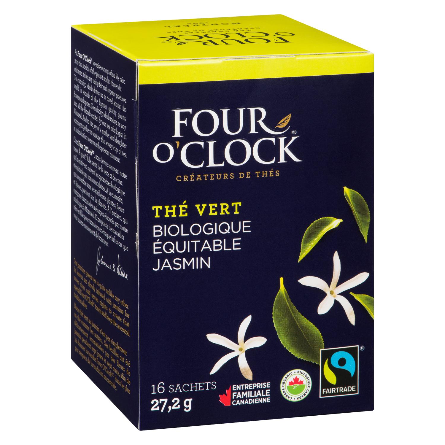Organic Fairtrade Jasmine Green Tea x16