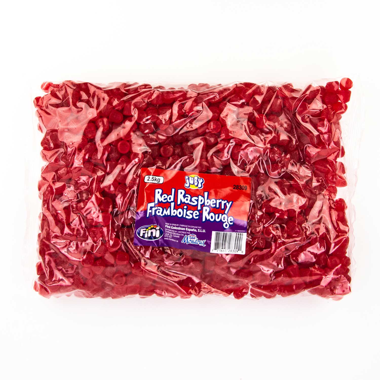 Red Raspberry Candies 2.5 kg