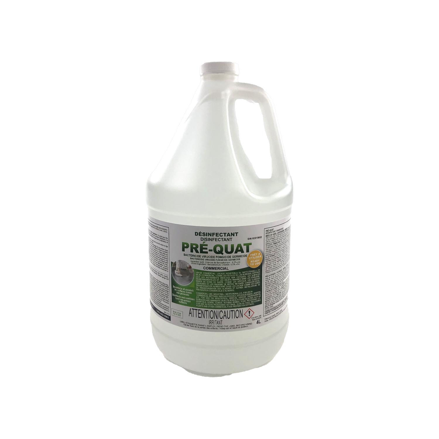 Pre-quat Sanitizer Disinfectant 4 L