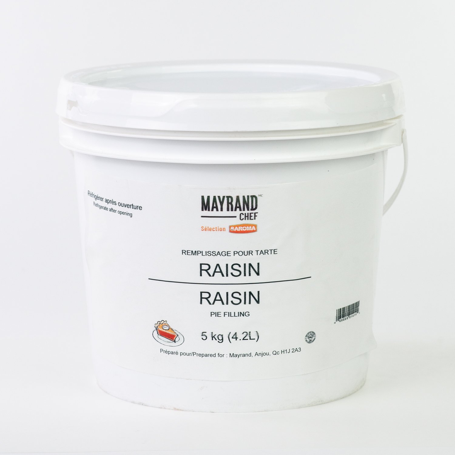Raisins Pie Filling 5 kg