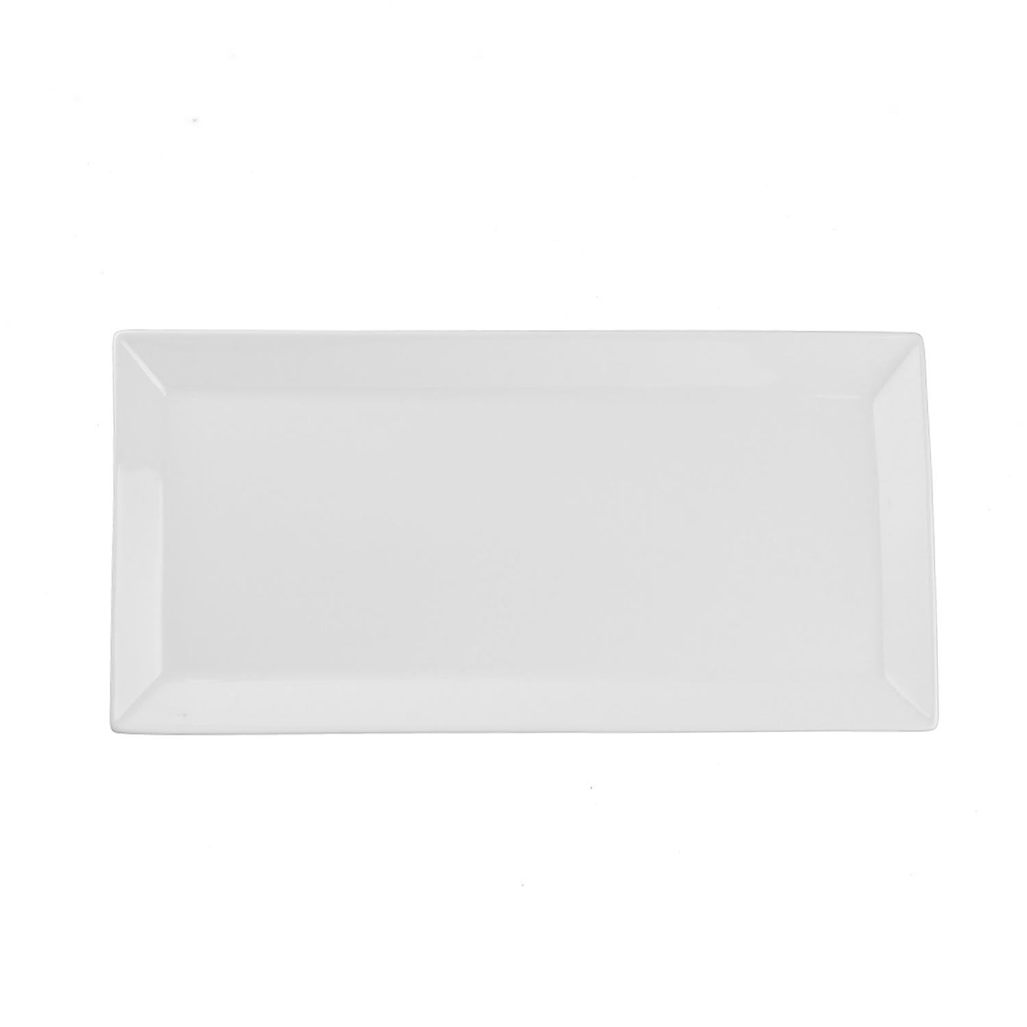 Porcelain Rectangular Plate 12''x5''