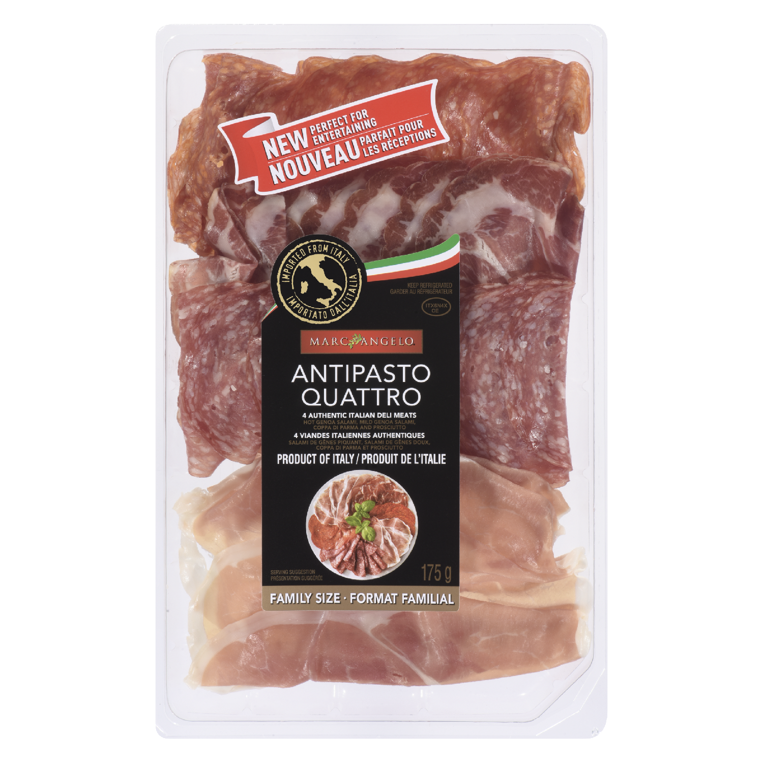 Four Sliced Antipasto 175 g