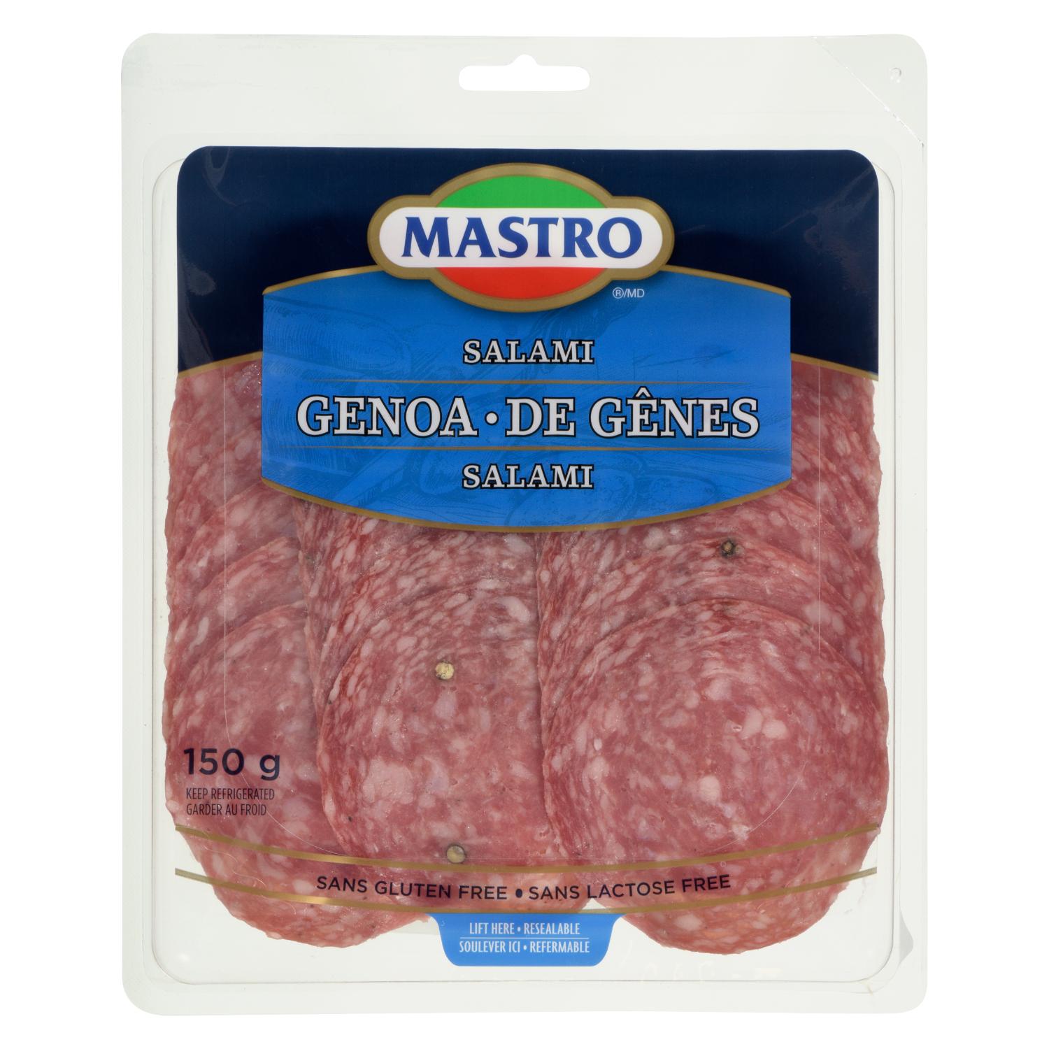 Sliced Mild Genoa Salami 150 g