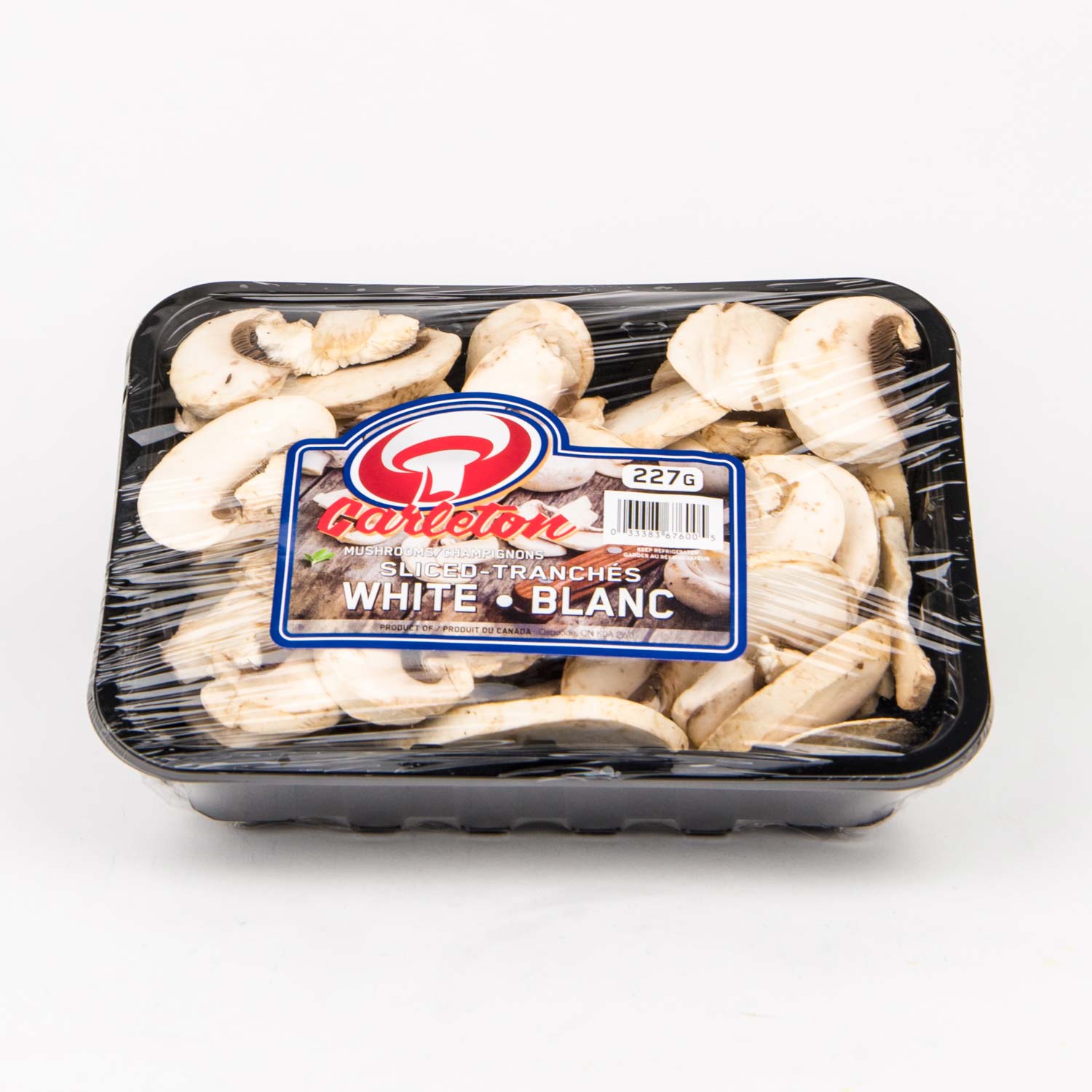 Sliced White Mushroom 8 oz