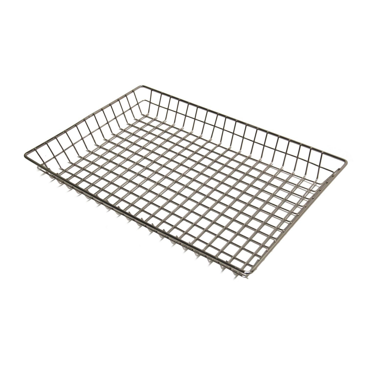 Doughnut Basket Nickel Plated Steel Wire 12