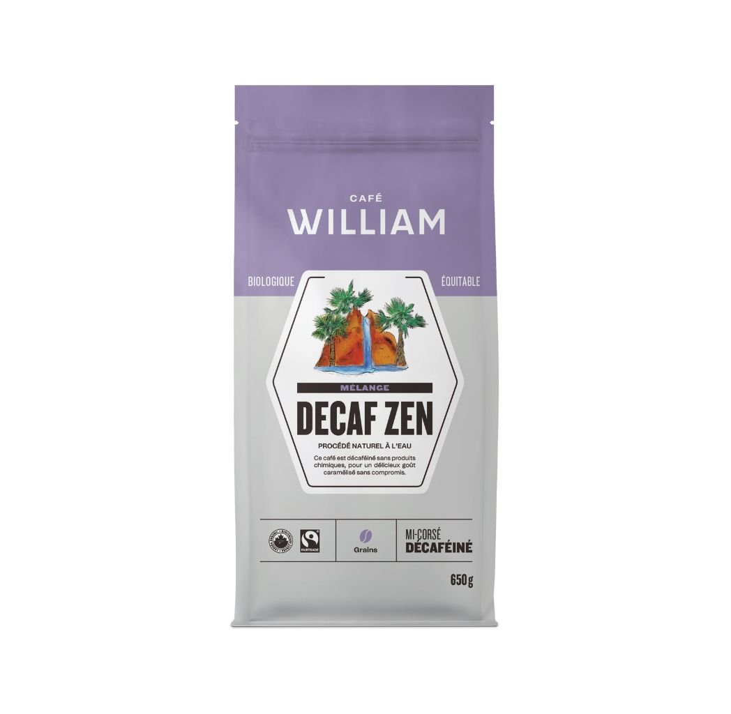 Organic Decaffeinated Whole Coffee Beans 650 g