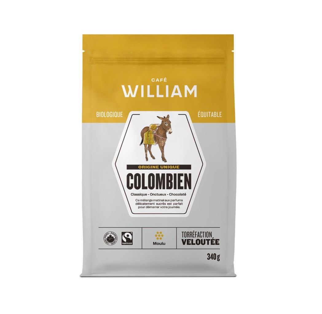 Organic Colombian Ground Coffee 340 g