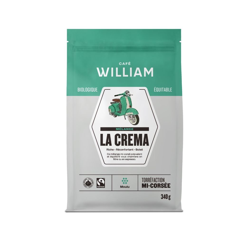 Organic La Crema Ground Coffee 340 g