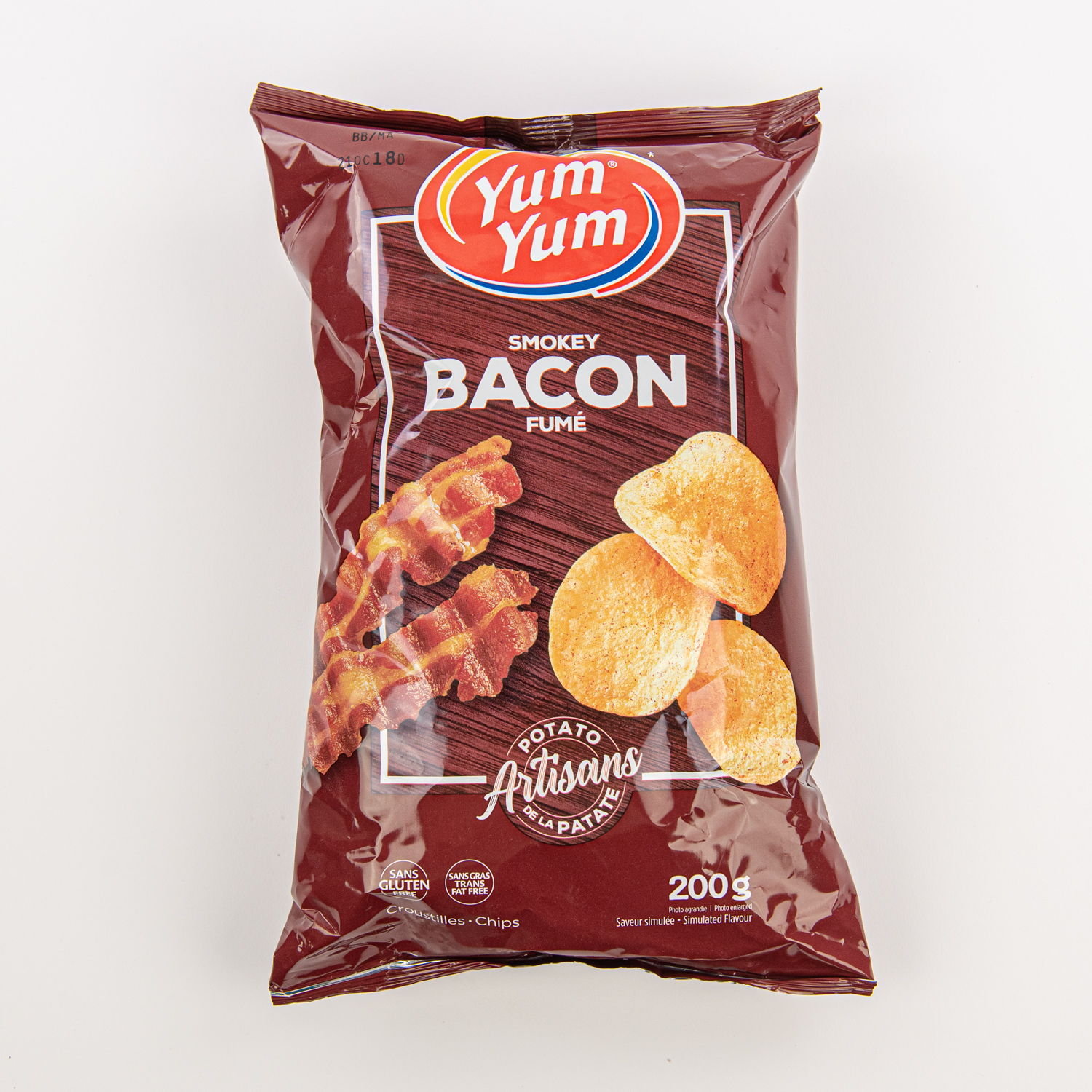 Bacon Flavour Chips 200 g