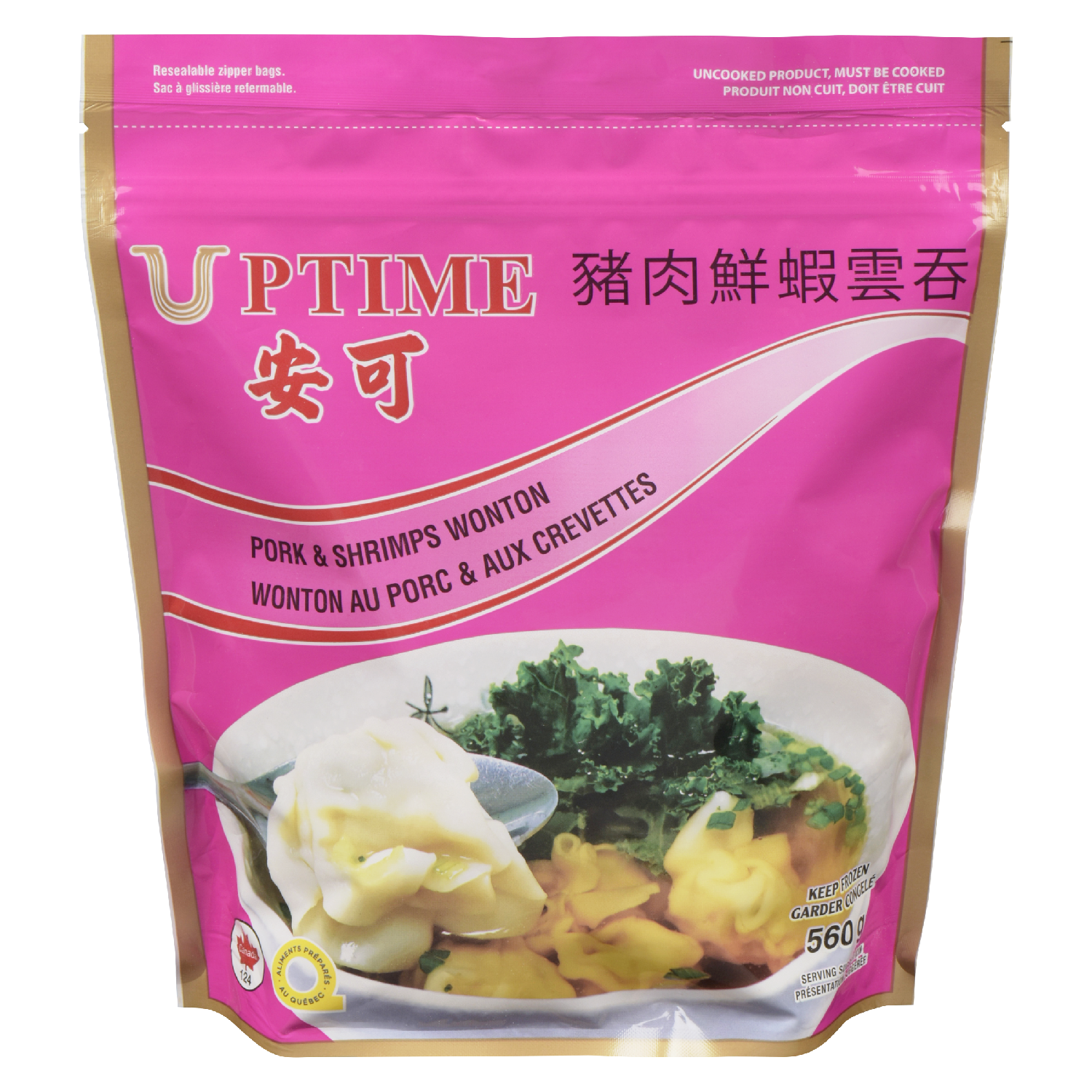 Frozen Shrimp and Pork Wonton