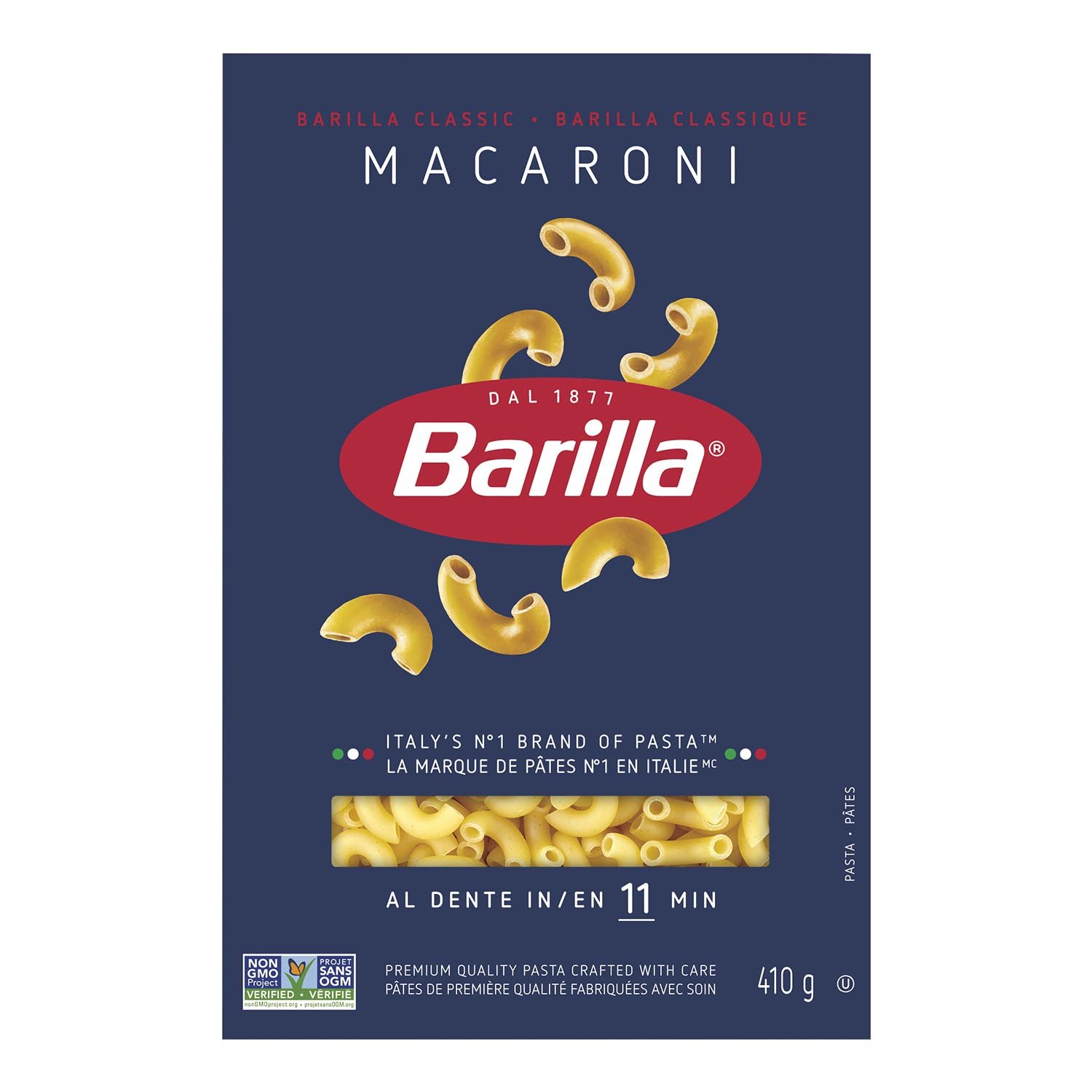 Cut Macaroni Pasta #35 410 g