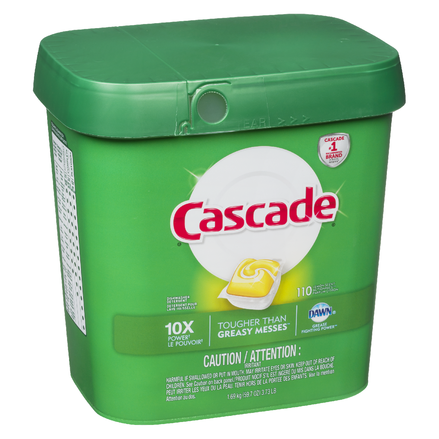 Citrus Scent Dishwasher Caps 110 un